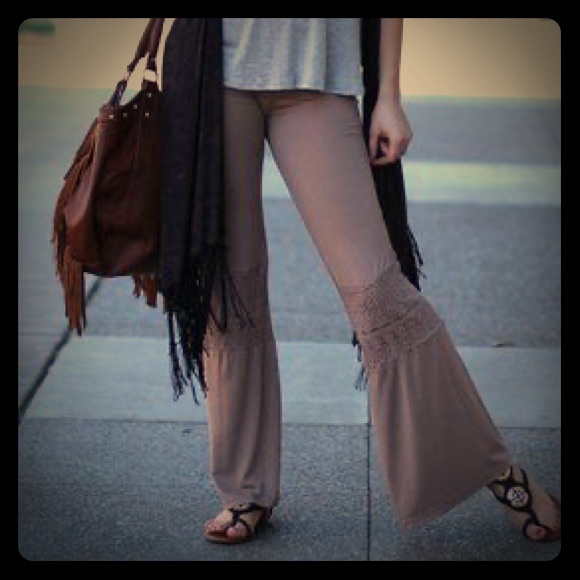 Monoreno Pants - Monoreno Crochet pants boho chic